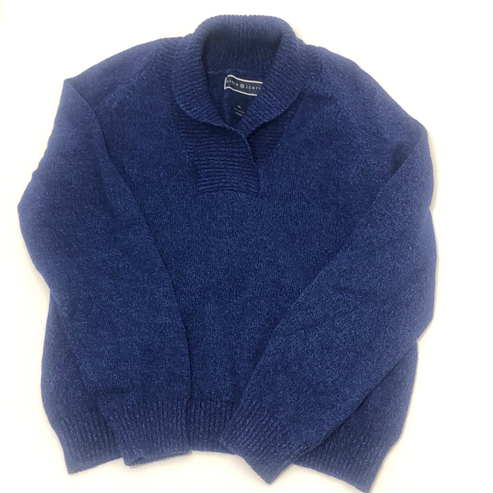 Karen Scott Shawl Collar Sweater